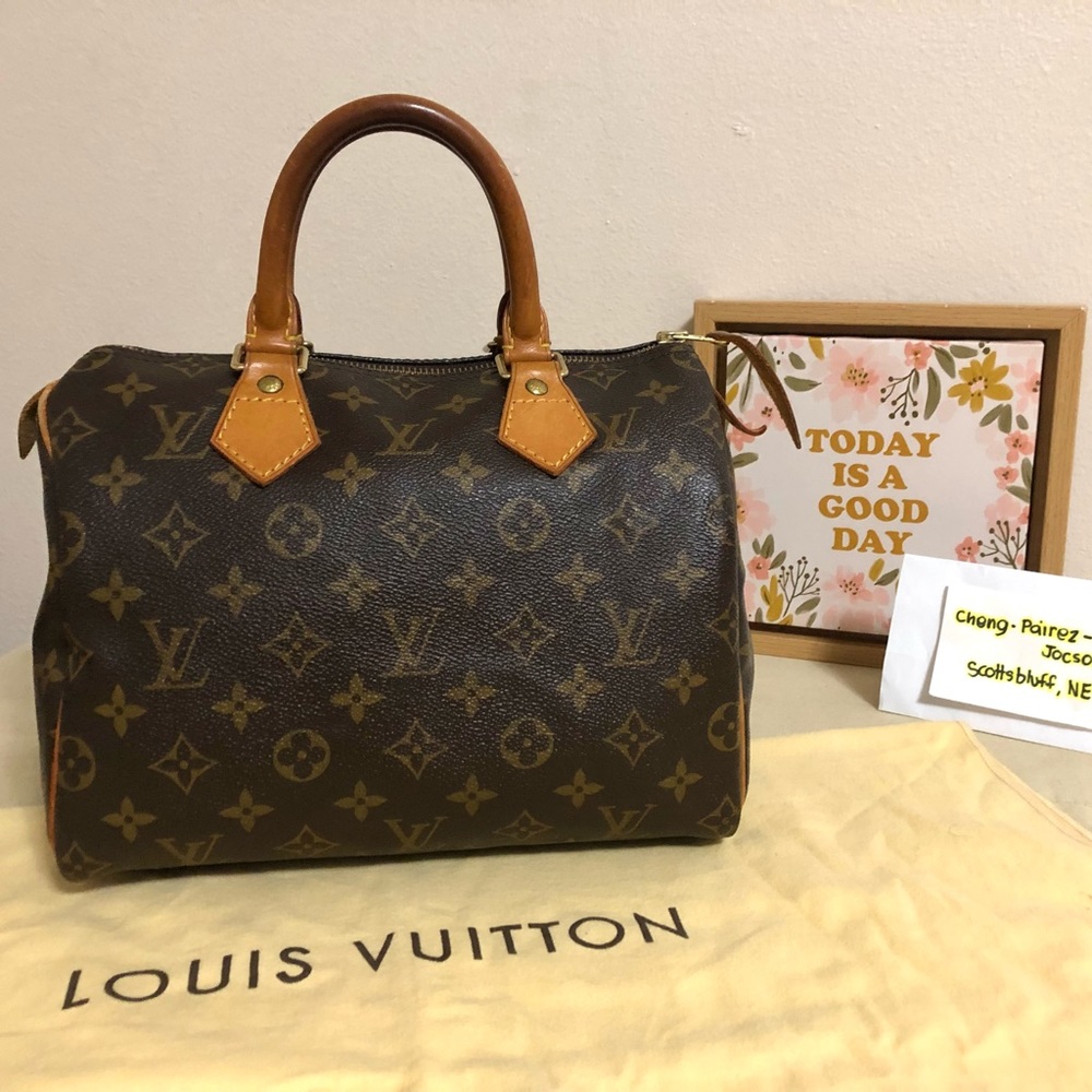Louis Vuitton Speedy 25 (monogram)